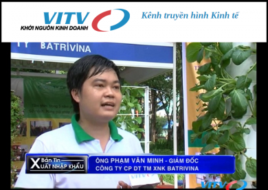 Sáng lập BATRIVINA - Ông Phạm Văn Minh trả lời phỏng vấn phóng viên Kênh truyền hình Kinh tế - tài chính VITV về ứng dụng công nghệ 4.0 vào sản xuất Nông nghiệp
